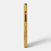Schimmering Gold Case-Mate iPhone Case Hülle (Linke Seite)