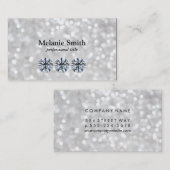 Schimmern 2 | Diamanten Visitenkarte (Vorne/Hinten)