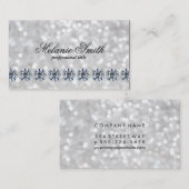 Schimmern 3 | Diamanten Visitenkarte (Vorne/Hinten)