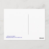 Schimmernächte - Postkarte (Rückseite)