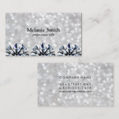 schimmernd | Diamanten Visitenkarte (Vorne/Hinten)