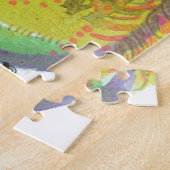 Schimmernde Blässhuhn Woot Eule Puzzle (Seite)