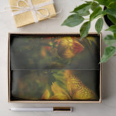 Schimmernde Blume und Schmetterling Seidenpapier (Geschenk)