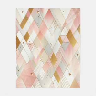 Schimmernde Dreieck-Spektren Fleecedecke