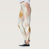 Schimmernde Dreieck-Spektren Leggings (Links)