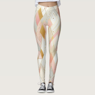 Schimmernde Dreieck-Spektren Leggings