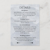 Schimmernde Filigran-Details Karte (Vorderseite)