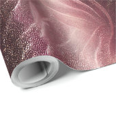 Schimmernde Glitter-Gold-Textur Geschenkpapier (Rolleneckpunkt)