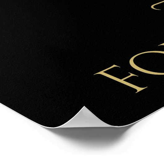 Schimmernde Glitzern Herzlich willkommen bei unser Poster (Ecke)