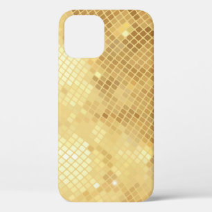 Schimmernde Goldwellen: Mosaiktextur Case-Mate iPhone Hülle