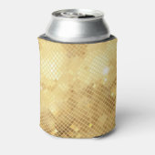 Schimmernde Goldwellen: Mosaiktextur Dosenkühler (Kanne Rückseite)
