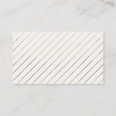 Schimmernde hallo-GoldImitat-Folien-nennende Karte (Rückseite)