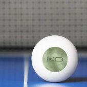 Schimmernde hellgrüne irisierende Textur Tischtennisball (Netto)