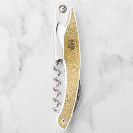 Schimmernde Korkenzieher-Korkenzieher Kellnermesser (Vorderseite)