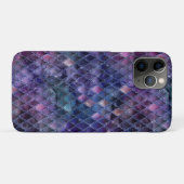 Schimmernde Lila Ombre- und Glitzer-Drachenrollen Case-Mate iPhone Hülle (Rückseite (Horizontal))