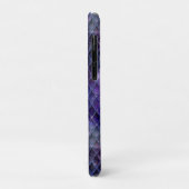 Schimmernde Lila Ombre- und Glitzer-Drachenrollen Case-Mate iPhone Hülle (Hinten/Links)