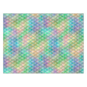 Schimmernde Pastel-Regenbogen- und Glitzer-Drachen Tischdecke (Vorderseite (Horizontal))