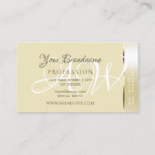 Schimmernde Pastelltöne Seidencreme farbenfrohe De Visitenkarte (Rückseite)