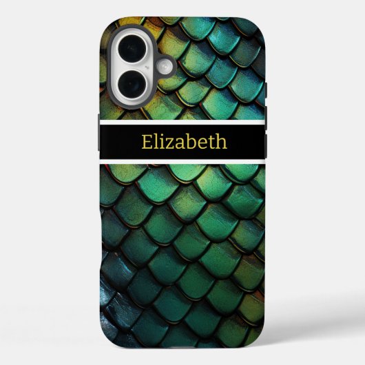 Schimmernde Schlangengläser mit Farben Case-Mate iPhone Hülle (Rückseite)