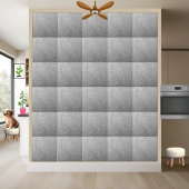 Schimmernde Silver Glitzer Keramik Tile Fliese