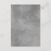 Schimmernde Silver Romance: Unsere Hochzeitsdetail Begleitkarte (Rückseite)