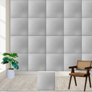 Schimmernde Silver Texture Keramik Tile Fliese