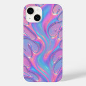 Schimmernde Tintenpatrone Vibrant iPhone Case (Rückseite)