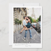 Schimmernde Weihnachtspaare Weihnachtskarte Feiertagskarte (Vorderseite)