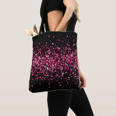 Schimmernder, rosa Glitzer Chic Confetti Tasche (Von Nahem)