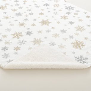 Schimmernder Schnee Sherpadecke