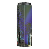 Schimmernder Wasserturm Thermosbecher (Rückseite)