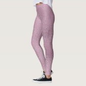 Schimmerndes rosa Glasdesign Leggings (Links)