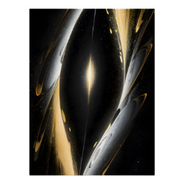 Schimmerndes Universum Poster