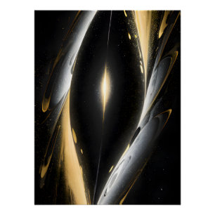 Schimmerndes Universum Poster