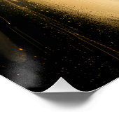 Schimmerndes Universum Poster (Ecke)