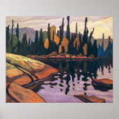 Schimmerndes Wasser | Lawren Harris | Poster (Vorne)