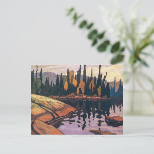 Schimmerndes Wasser | Lawren Harris | Postkarte (Stehend Vorderseite)