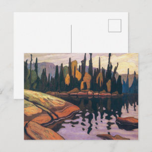 Schimmerndes Wasser Lawren Harris Postkarte