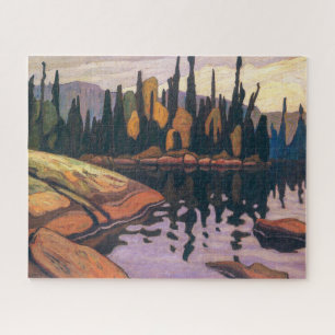 Schimmerndes Wasser Lawren Harris Puzzle