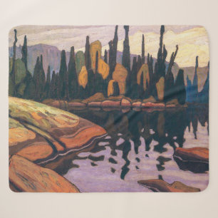 Schimmerndes Wasser Lawren Harris Sherpadecke