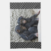 Schimpanse002 Handtuch (Vertikal)