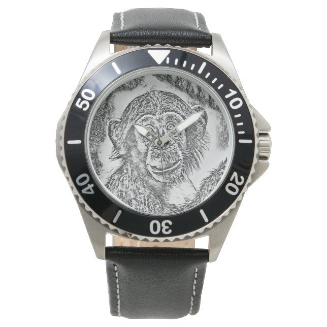 Schimpanse20161101 Armbanduhr (Vorderseite)