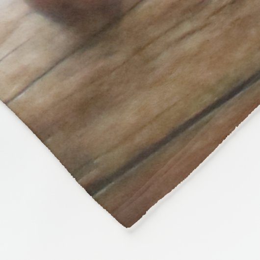 Schimpanse 001 fleecedecke (Ecke)