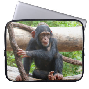 Schimpanse 001 laptopschutzhülle