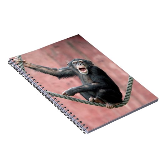 Schimpanse 001 notizblock (Rechte Seite)