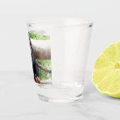Schimpanse 001 schnapsglas (Rechts)