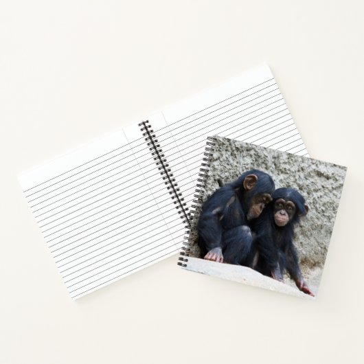 Schimpanse 002 notizblock (Innenseite)