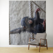 Schimpanse 017 wandteppich (Beispiel)
