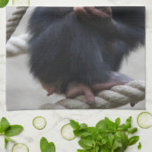 Schimpanse 030 geschirrtuch (Gefaltet)