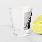 Schimpanse 030 schnapsglas (Links)